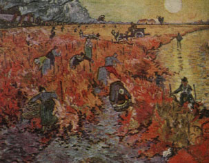Ван Гог. Красные виноградники